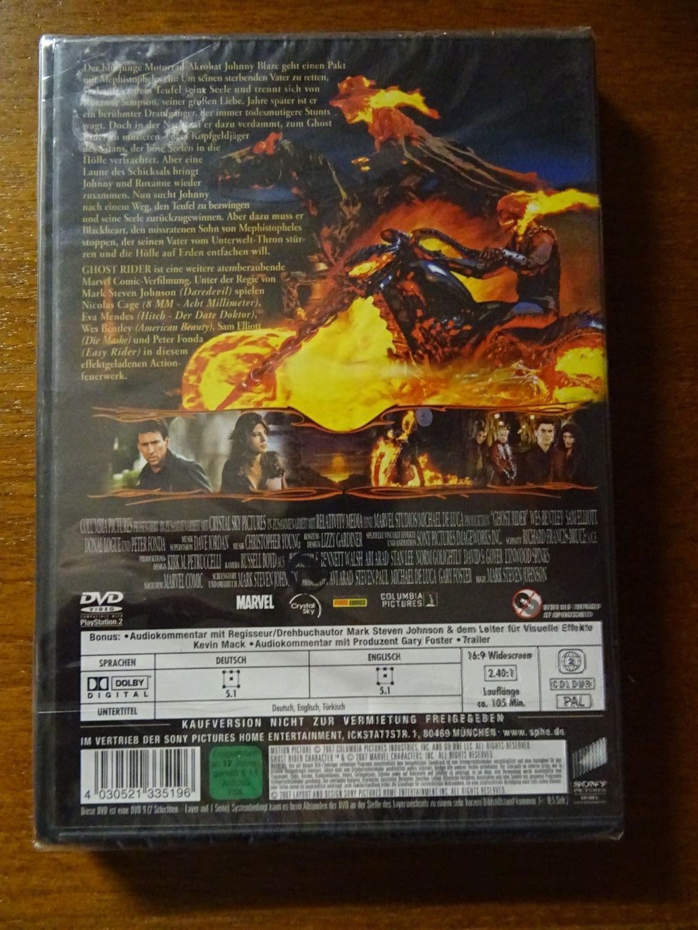 Tutti i DVDs: Ghost Rider – Nuovo e nell'imballaggio originale da Erstfeld venduto da Mario_boe0 1