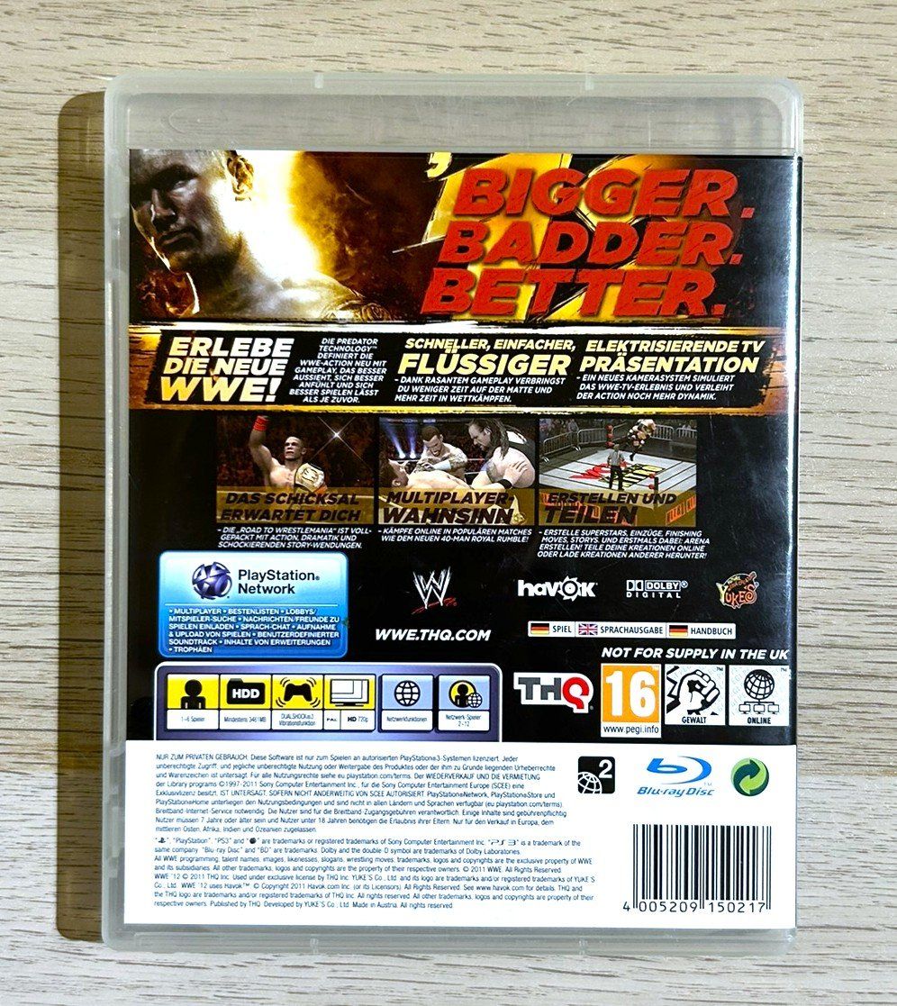 Sony Giochi: W12 PS3 – Usato da St. Gallen venduto da Alpine.Arcade 1