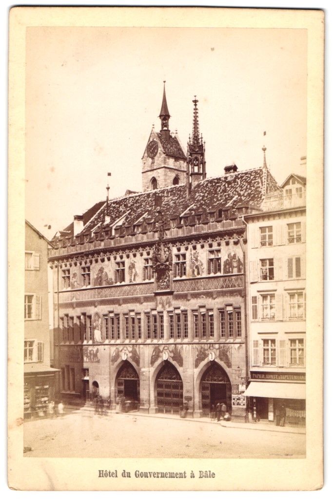 Fotografie & Manifesti: Fotografie Basel, Hotel du Gouvernement, – Usato da Berlin venduto da bartko-reher
