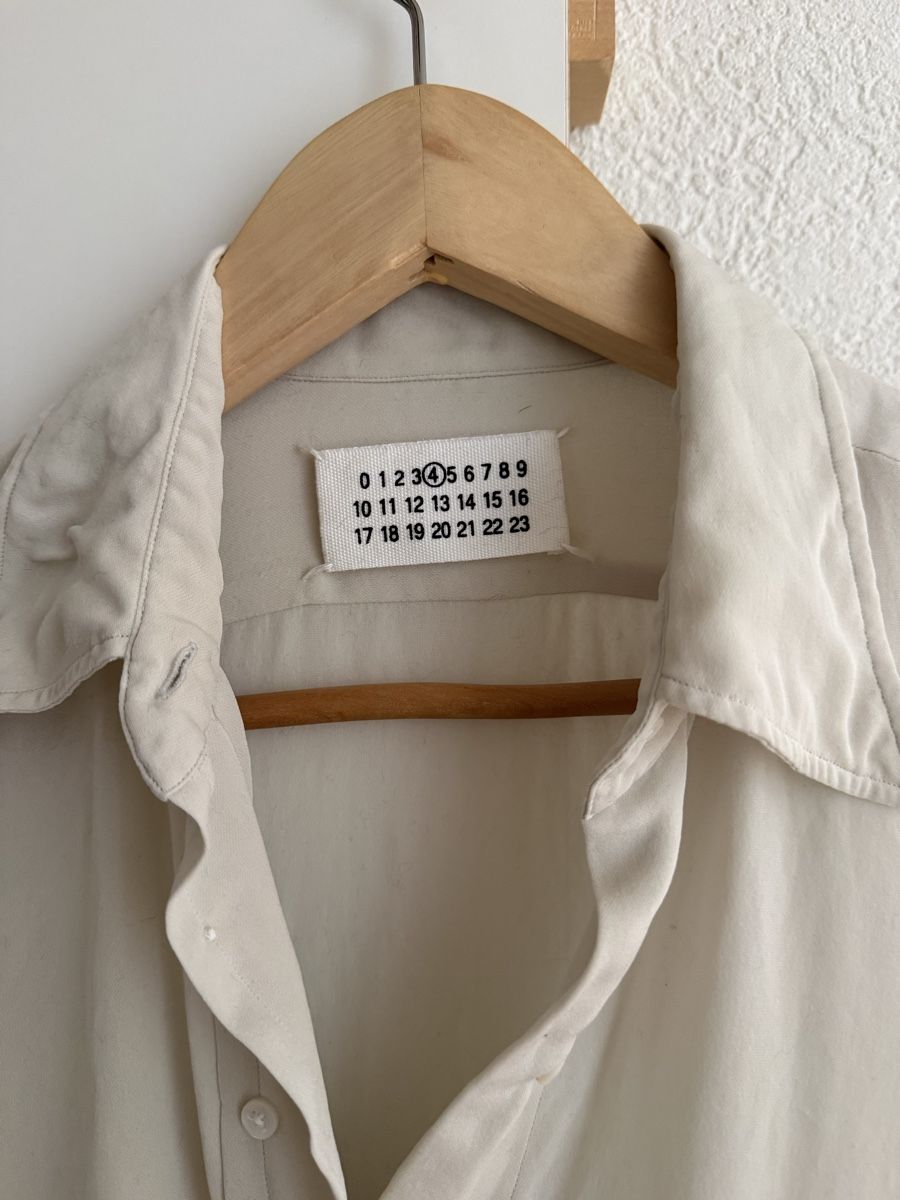 Maison Margiela Camicette: Maison Margiela silk shirt – Usato da st prex venduto da magdalenaonline 1