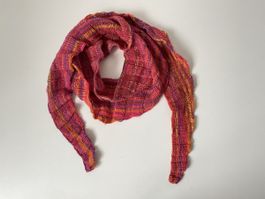Leichtes Stricktuch, weicher Schal, handgestrickt