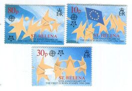 Briefmarken "Erste Europamarken". St. Helena