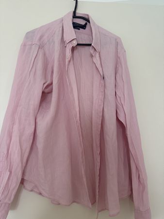 Polo Ralph Lauren Hemd rosa Slim Fit Grösse XXL