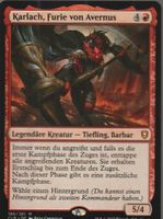 TCG Magic The Gathering MTG D&D CLB 186 Karlach, Furie von A