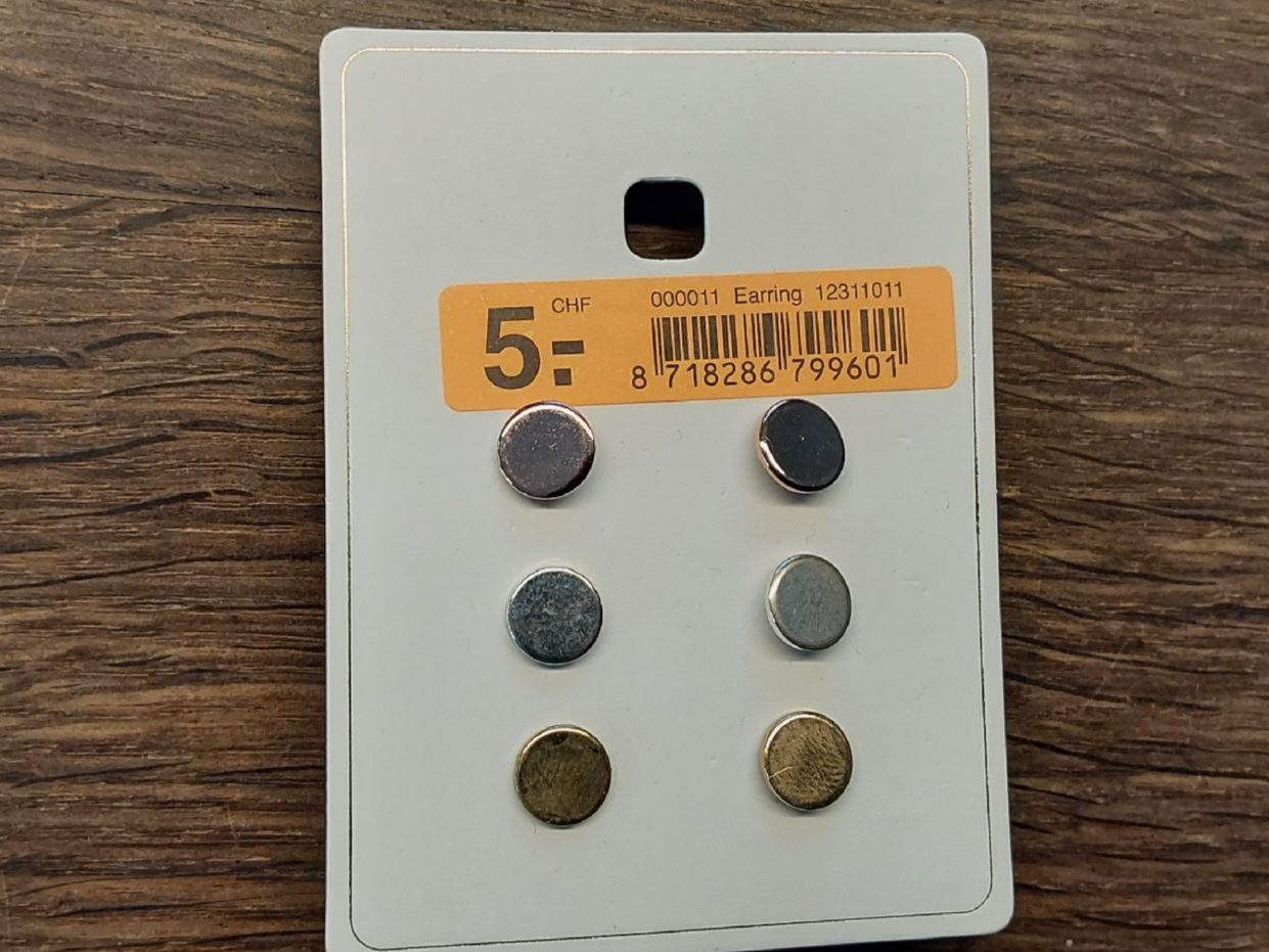 Boucles d'oreille: 3 Paar Ohrstecker neu – Neuf (Voir description) à Köniz par scopello12