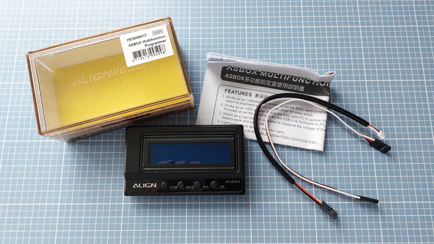 Align Modellismo RC: ALIGN ASBOX Programmiergerät für Regler – Usato da Hünenberg venduto da sch_6qfz 3