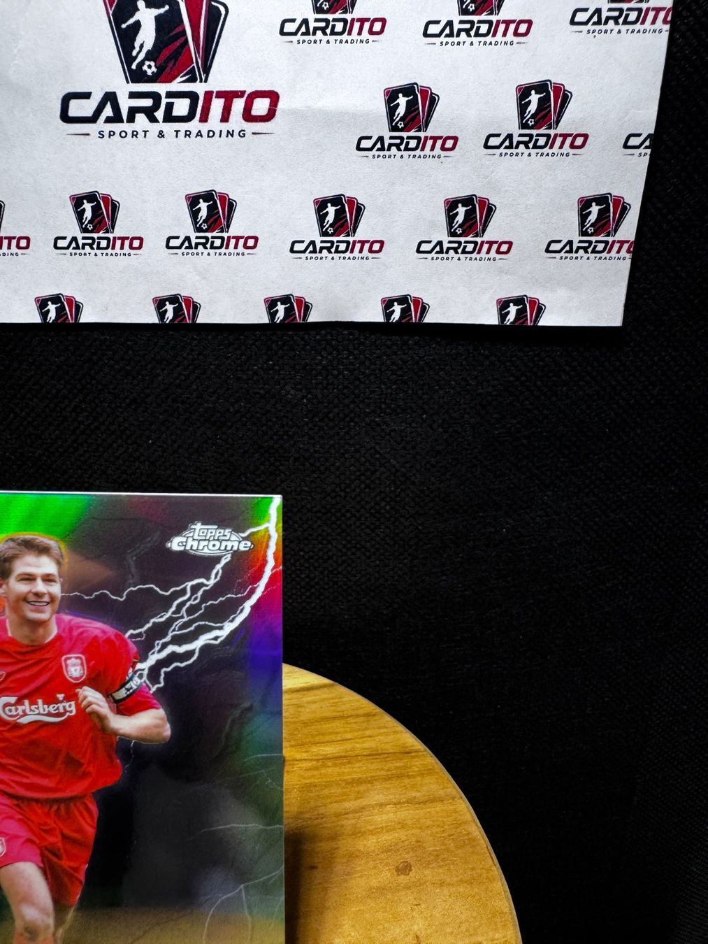 Topps Sammelbilder & Trading cards: 25-26 Topps Chrome EPL Steven Gerrard Lightning Chrome – Gebraucht aus Reconvilier von Cardito 3
