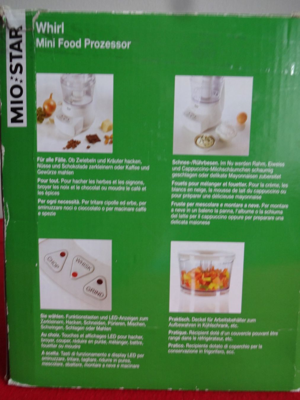 Mio Star Elettrodomestici da cucina: Miostar Mini Food Prozessor / 260 W – Usato da Frauenfeld venduto da Jahy 5