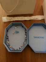 Swarovski Constella Necklace – Blue / Rhodium Plated ✨
