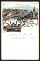 Litho Zürich, Die Tonhalle, Panorama mi