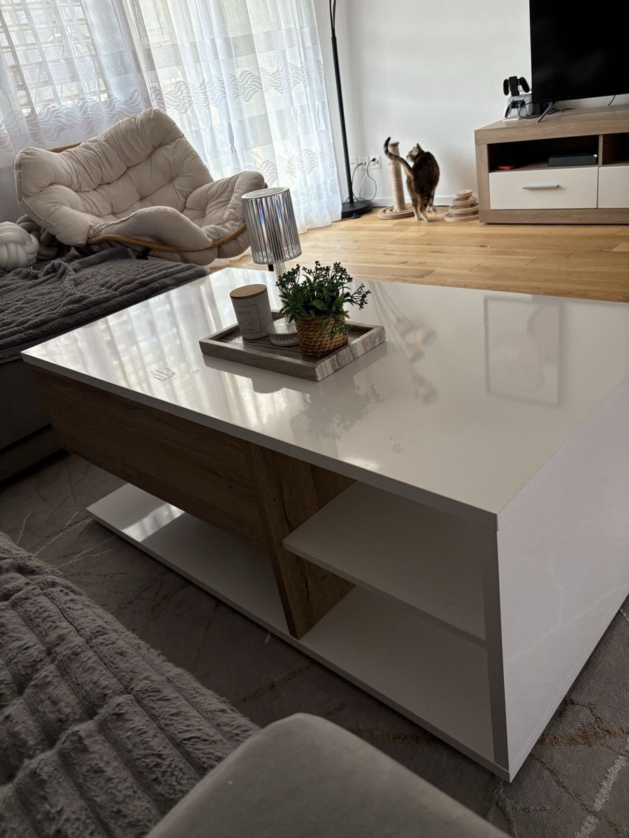 Conforama Tavoli: Couchtisch weiss Holz modern  – Usato da Urdorf venduto da mir_d25n 1