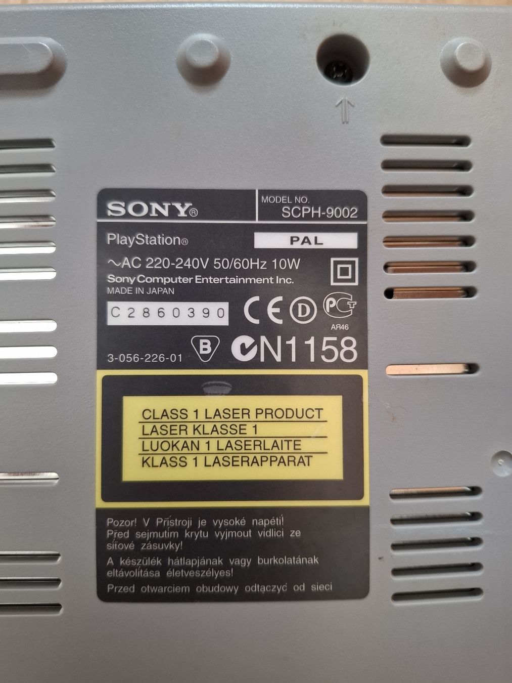 Sony Console: Functional PS1, 8 working games, 2 memory cards and adapter! – Usato da Riva San Vitale venduto da Stekri 1