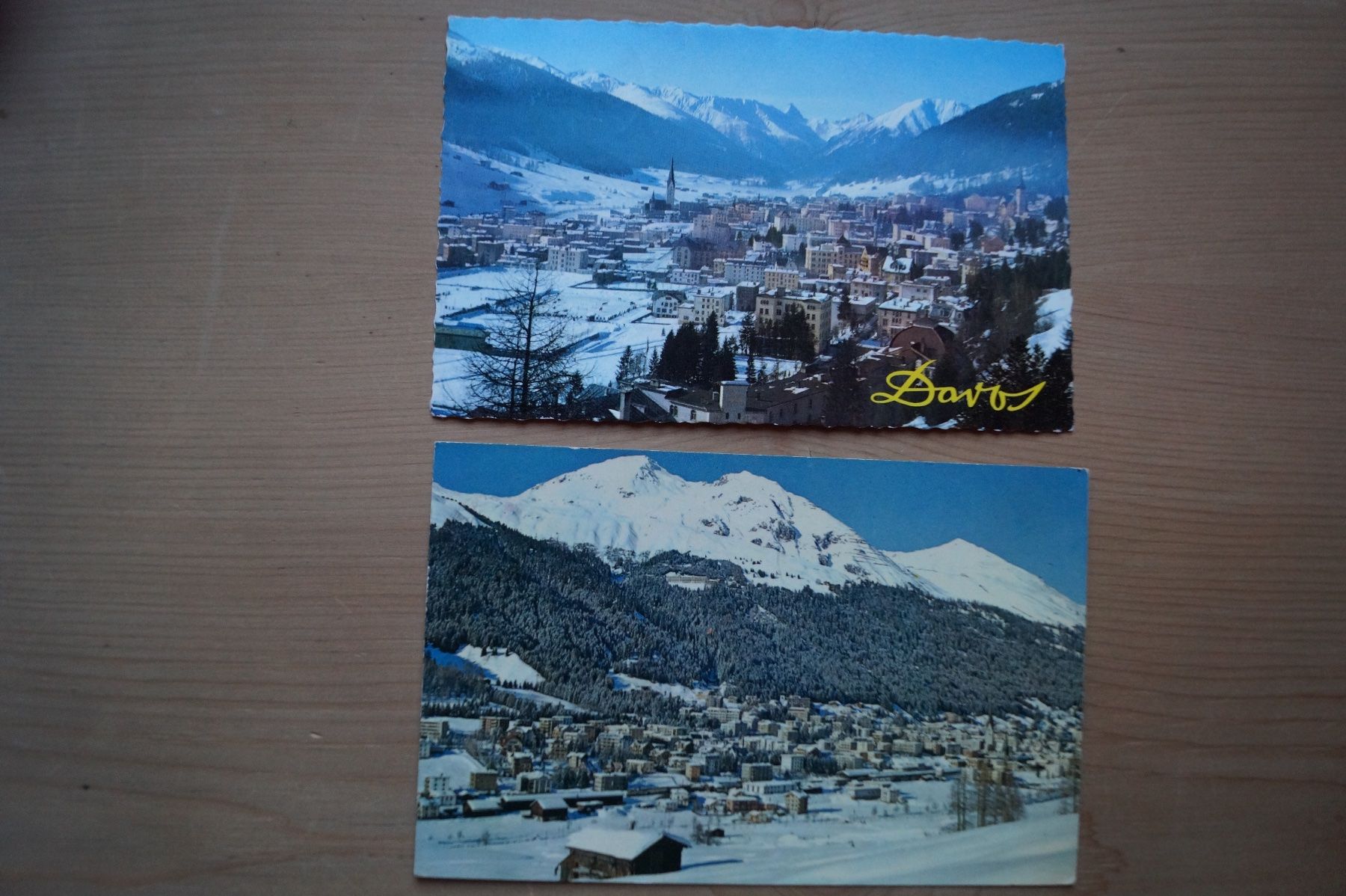 Cartoline postali: 3 AK Davos Winter – Usato da Scheid venduto da dirauls