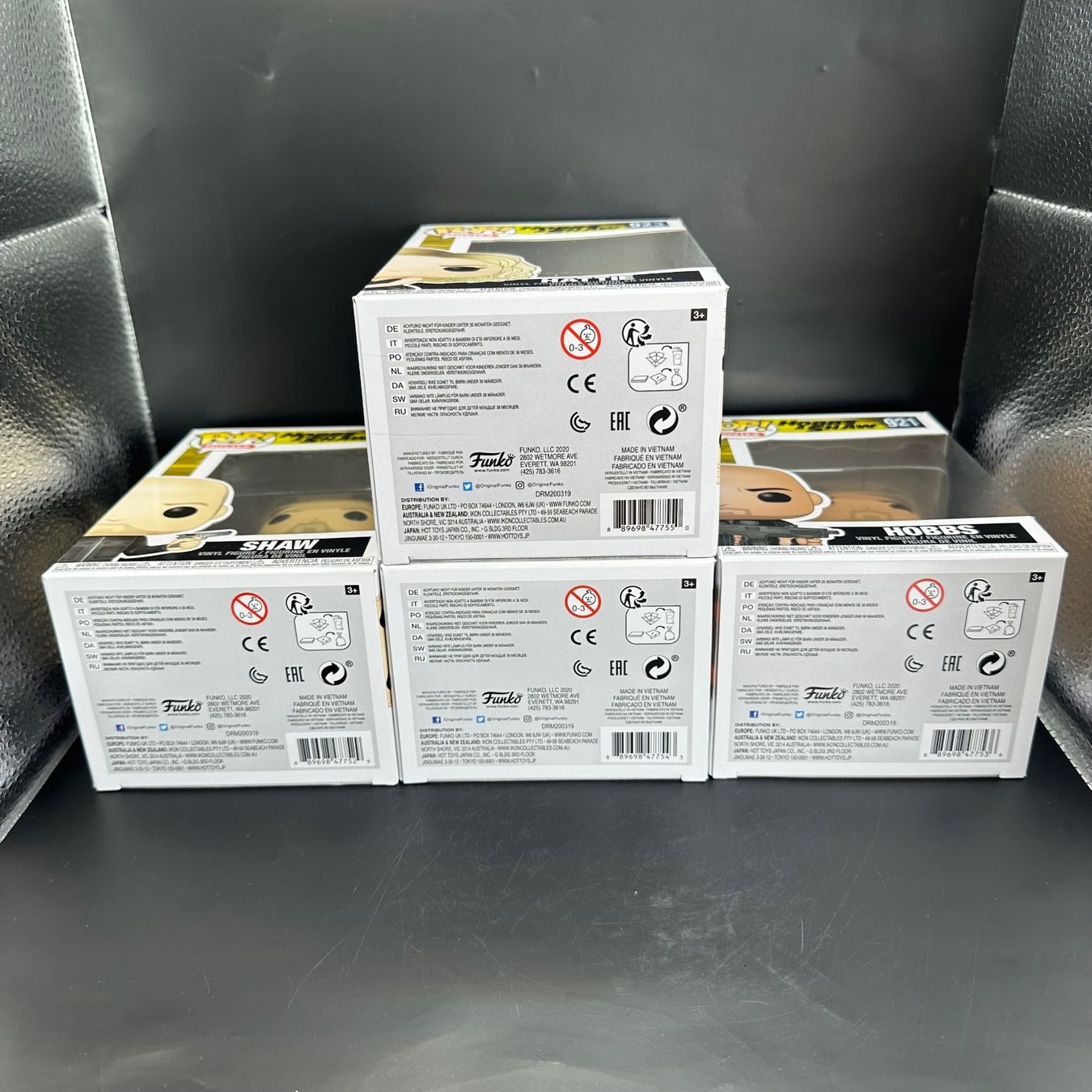 Funko Statuette: Funko Pop Hobbs and Shaw 4Stk Sammlung – Usato da Düdingen venduto da Nerdworld 3