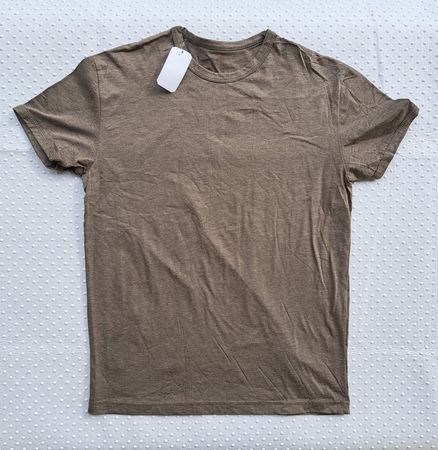 Olivgrünes T-Shirt Gr. S Baumwolle