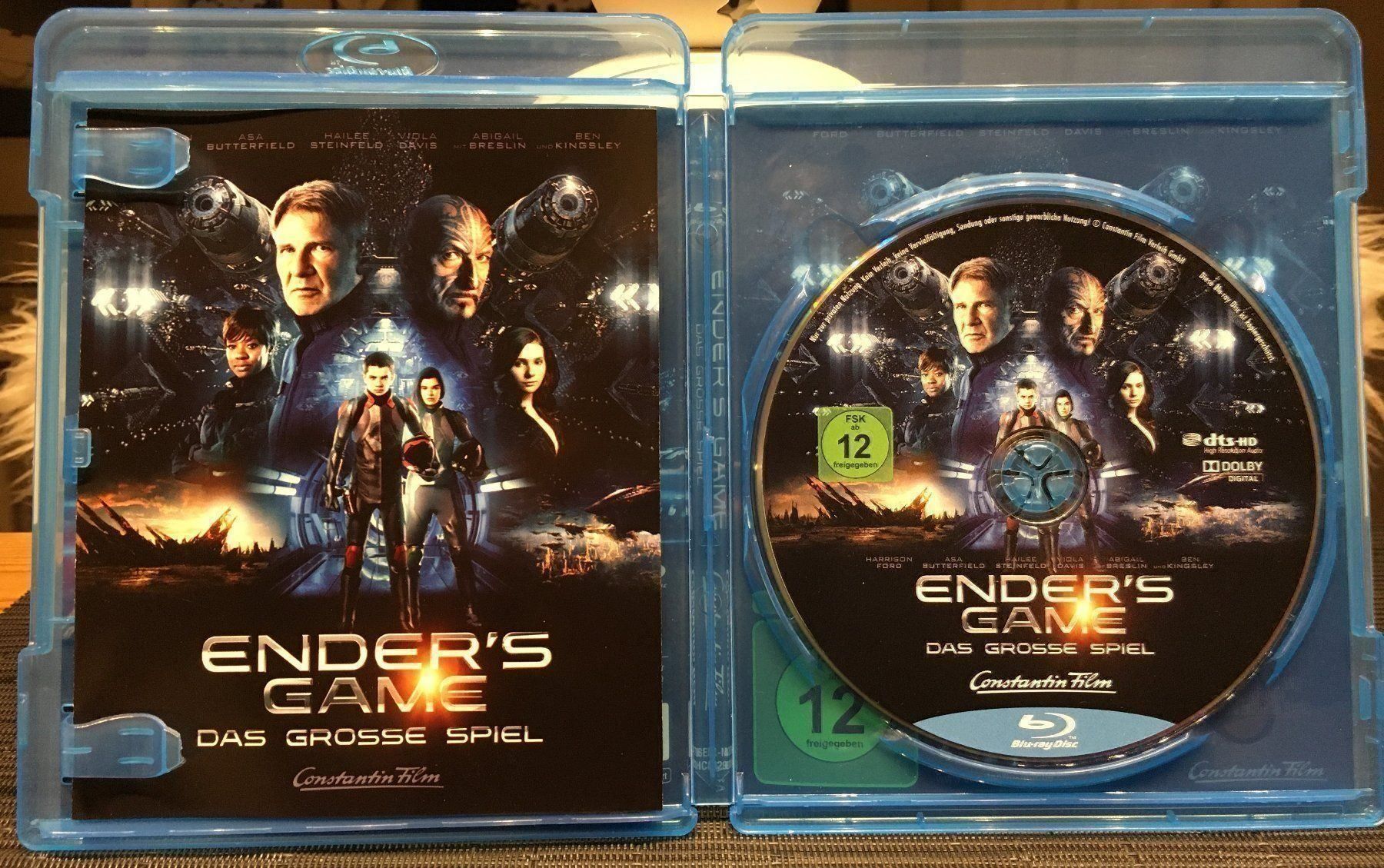 Tous les DVDs: ENDER'S GAME mit Harrison FORD - Blu-ray Disc – D'occasion à Langnau am Albis par Rodland 2