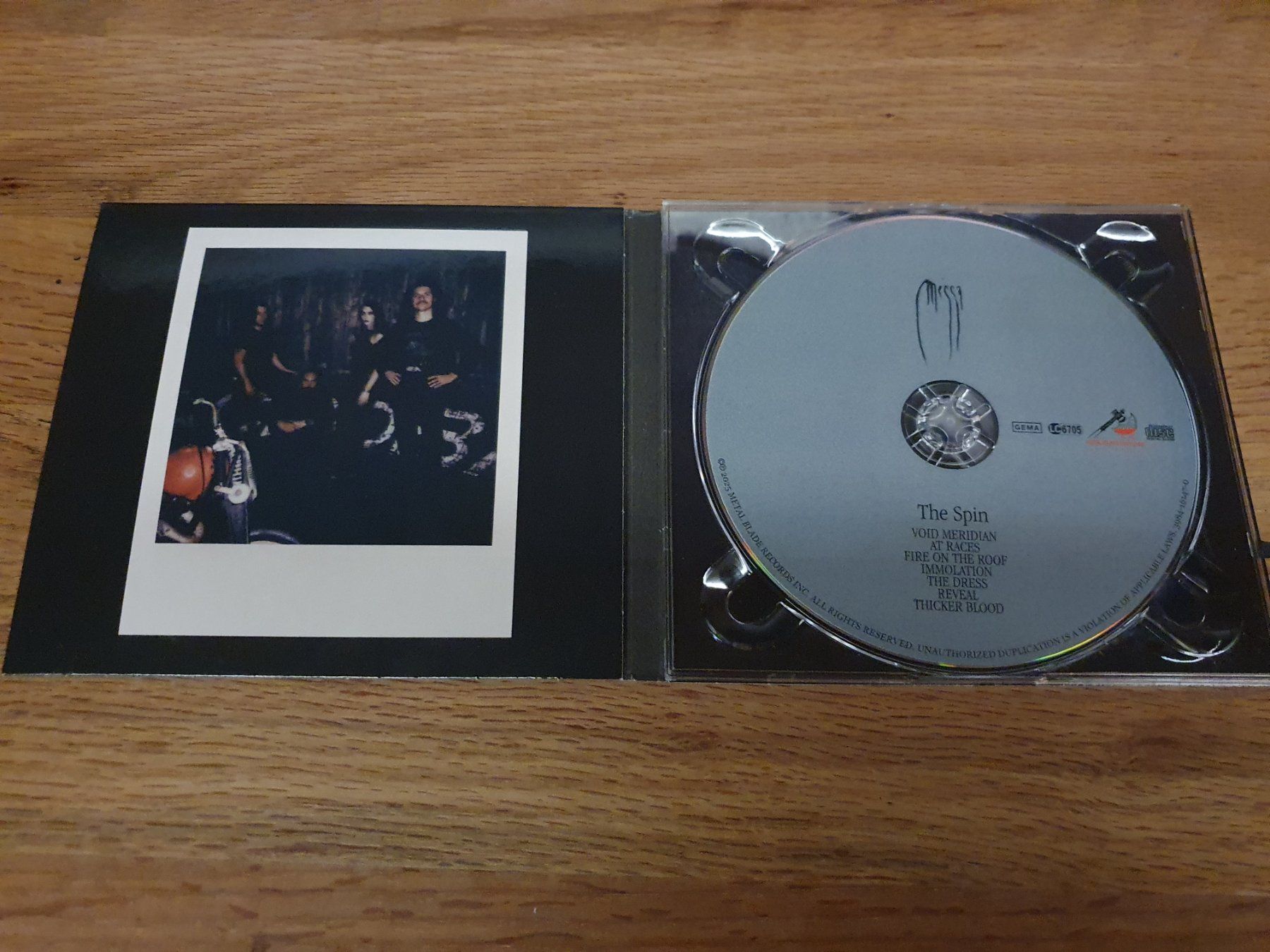 CD: Messa - The Spin - CD - Digipack – Usato da Auenstein venduto da Trilos 2
