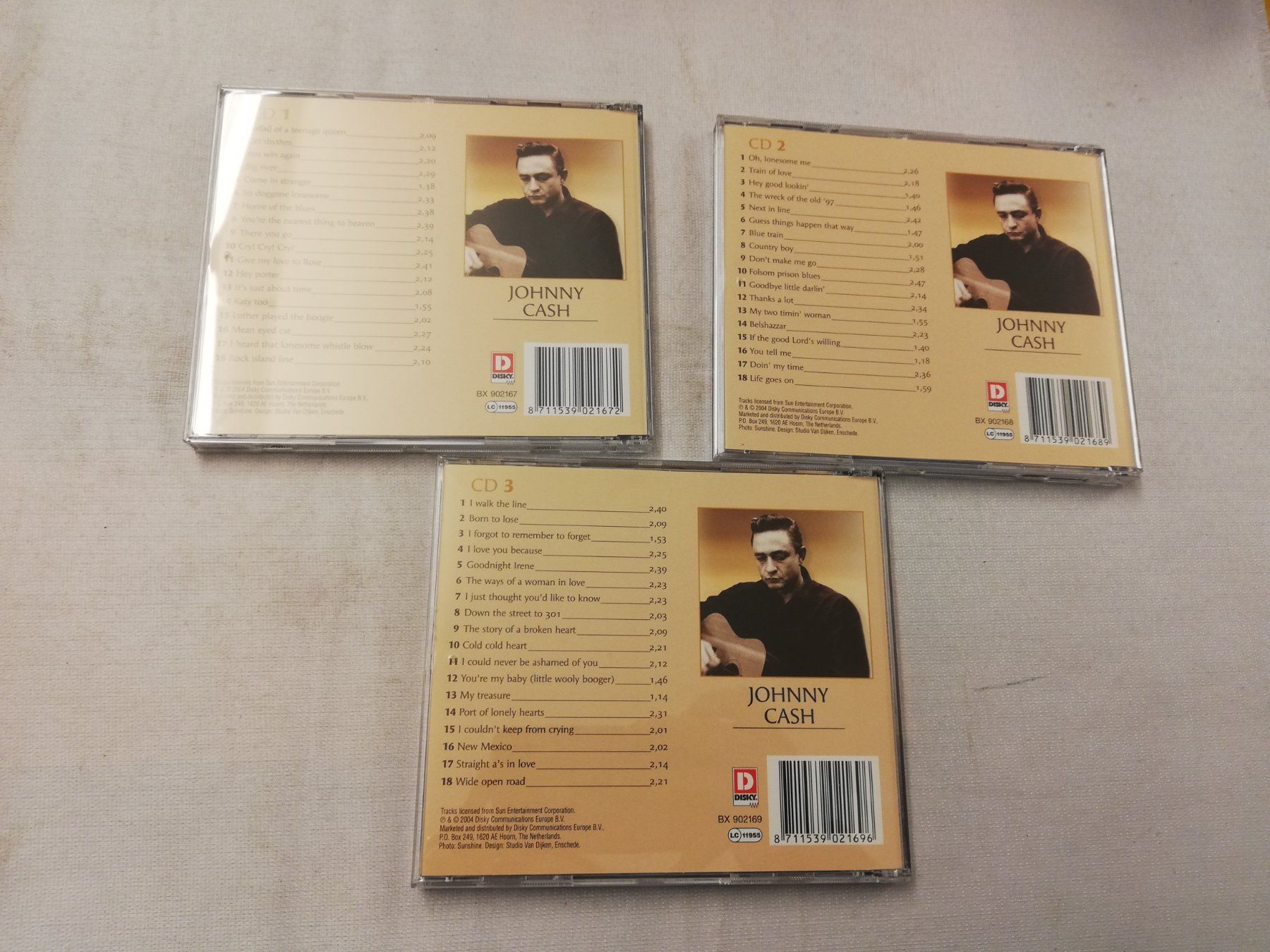 CD: JOHNNY CASH - THIS IS GOLD - 3 CD – Usato da Bern venduto da Vinylsound.ch 3
