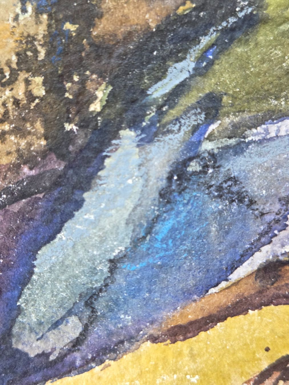 Dipinti: Aquarell Ferdinand Meyer-Streiff Matterhorn VS 1955 – Usato da Rheinfelden venduto da Badelus 6