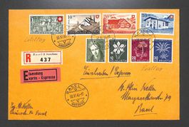 1946 FDC Pro Juventute Ersttagsbrief mit Satz Pro Patria