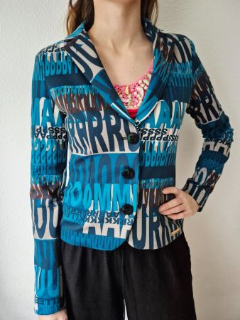 RINASCIMENTO JACKE BLAZER M 38 BLAU , TOP ZU CHLOÉ SHIRT