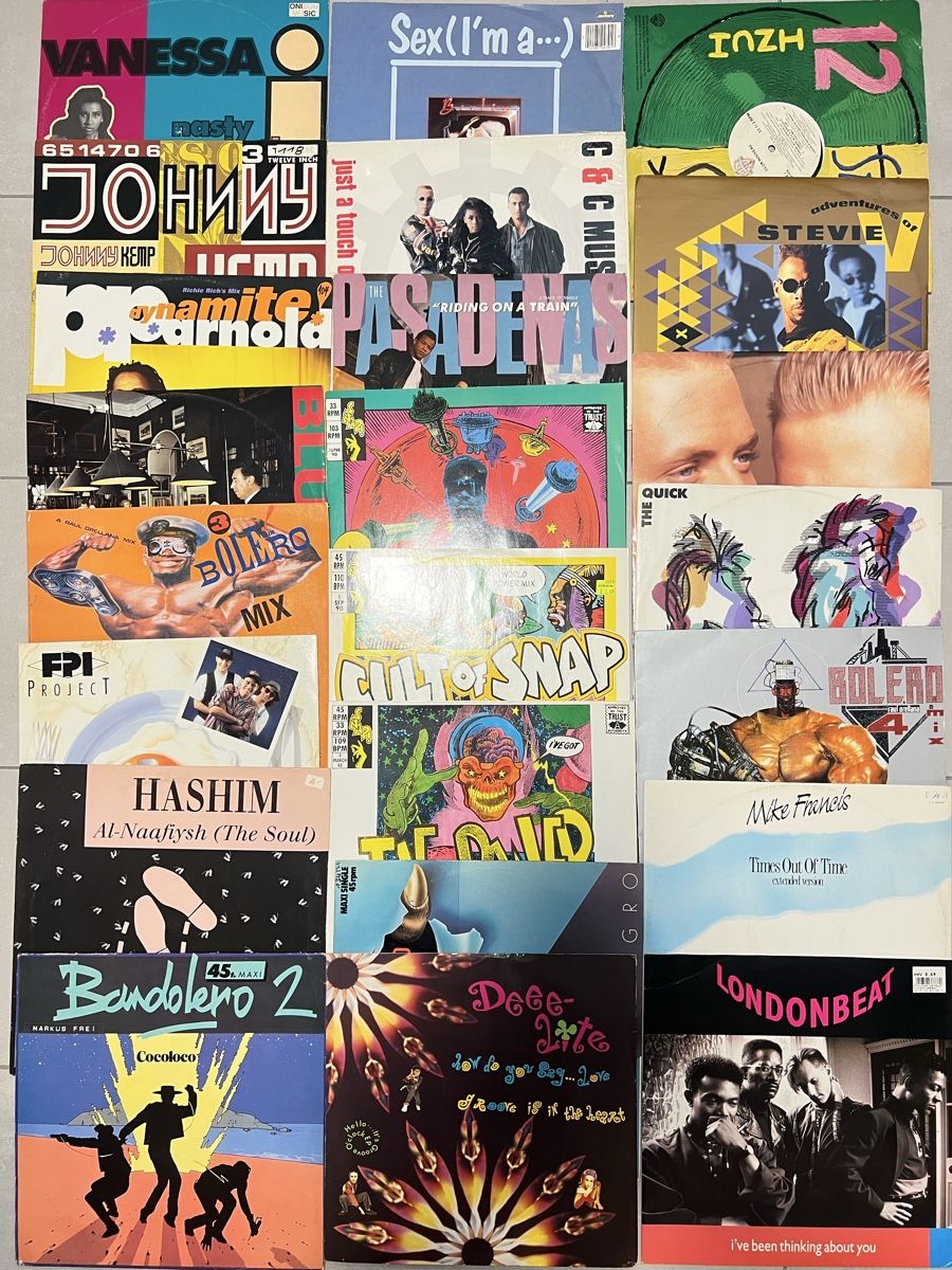 Dischi in vinile: Sammlung Vinyl Maxis 80s – Usato da Solothurn venduto da Funkytunky