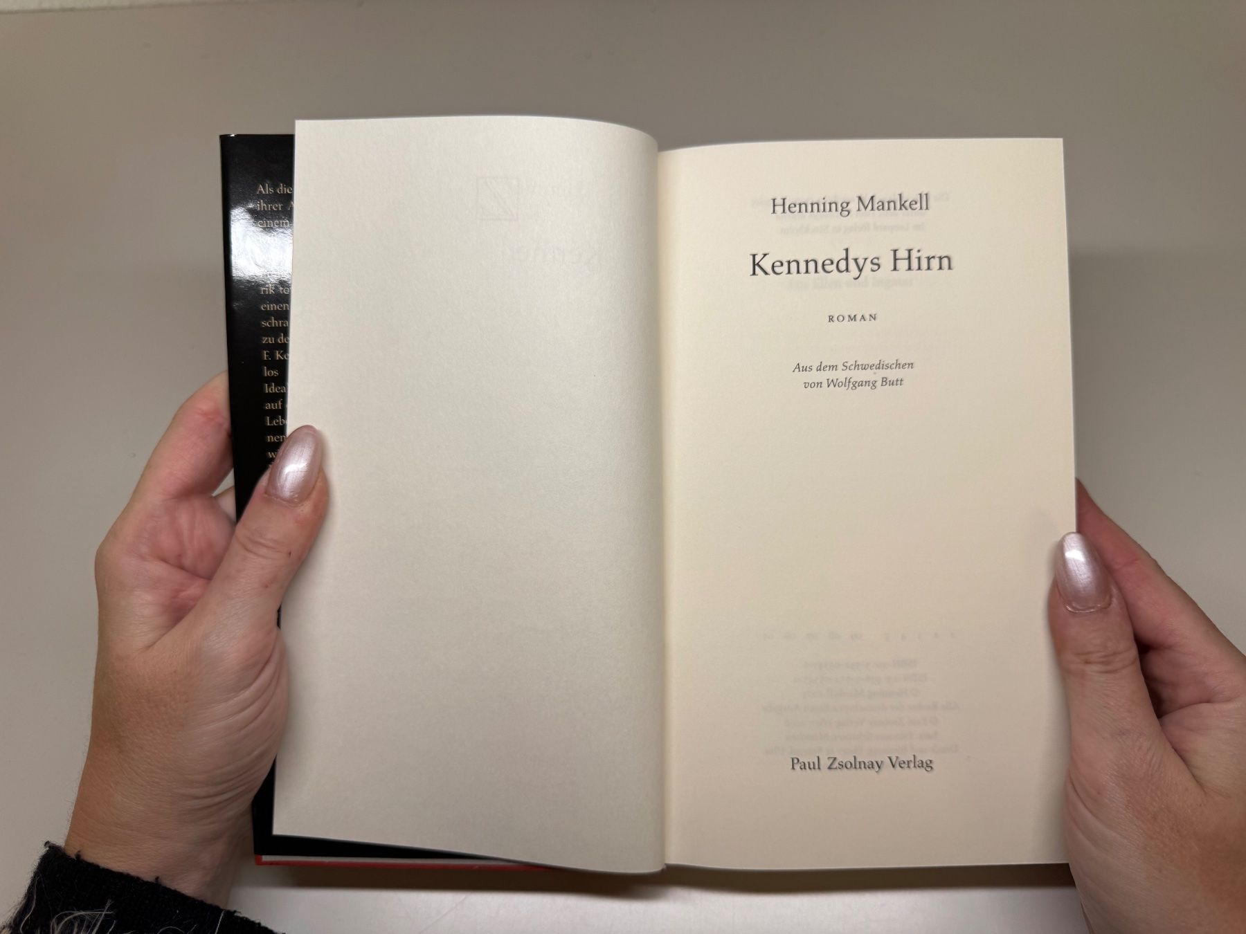 Bücher: ROMAN: Henning Mankell, Kennedys Hirn – Gebraucht aus Grosswangen von Deutsche_Romane 2