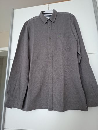 Lacoste Herren Hemd, Slim Fit, Grau, Grösse M - Top! (50)
