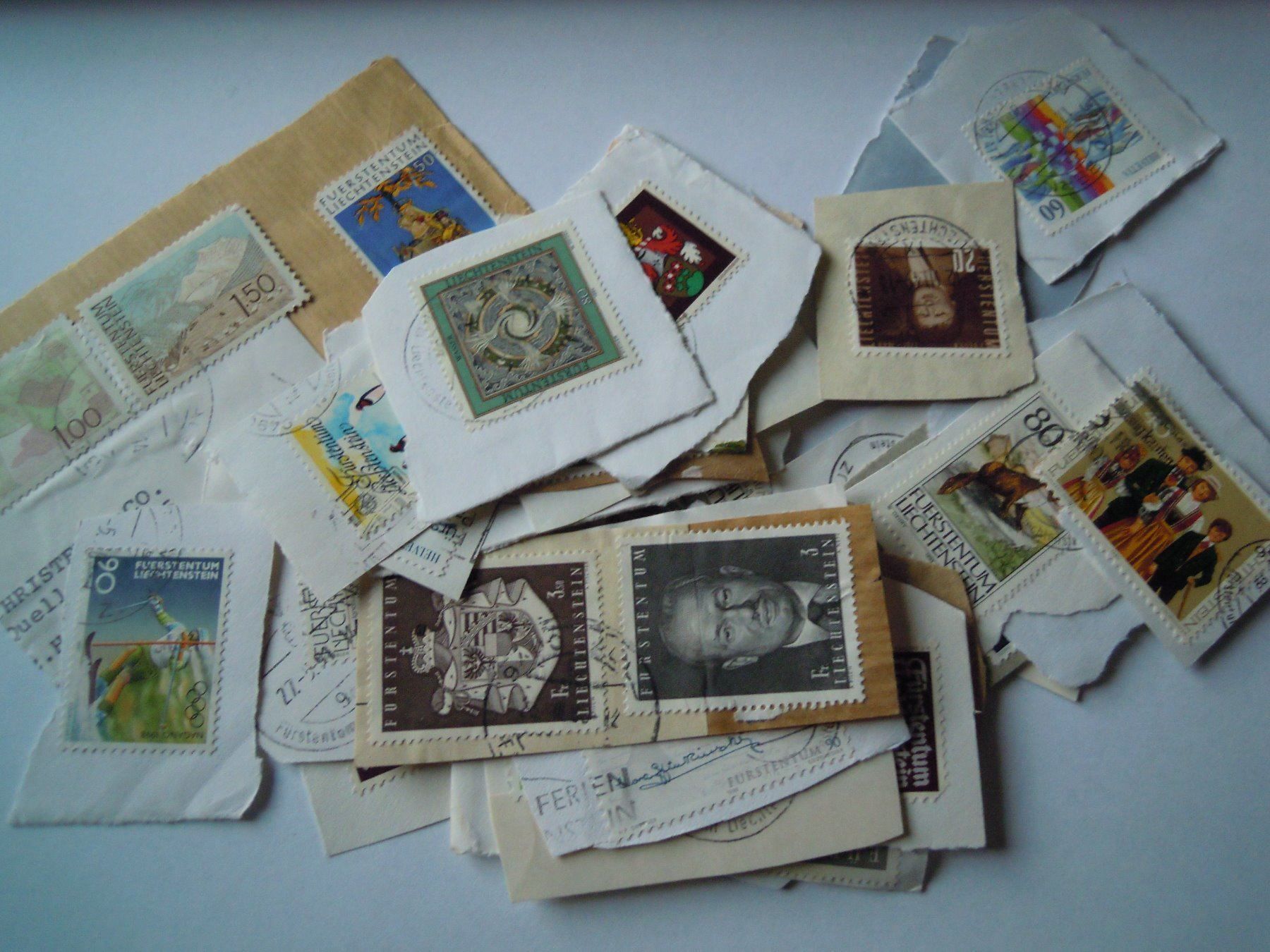 Alle Briefmarken: Europa, Binnenstaat, Lichtenstein, div. Marken – Gebraucht aus Muri b. Bern von Ricardoverkauf 1