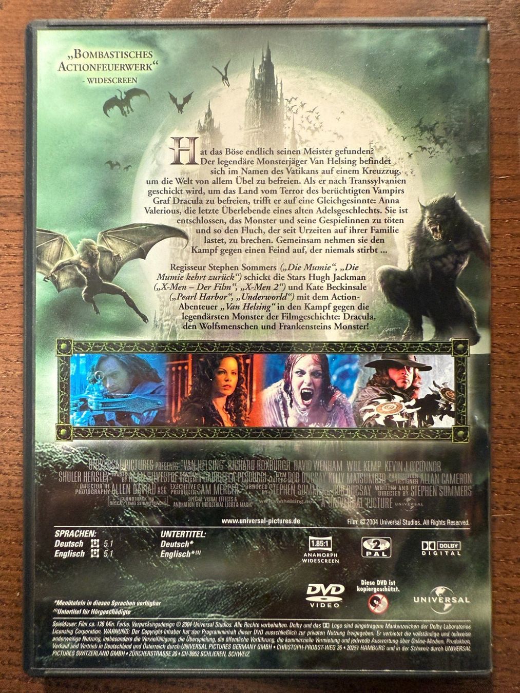 Tous les DVDs: Van Helsing – D'occasion à Zürich par FilmFreunde 1