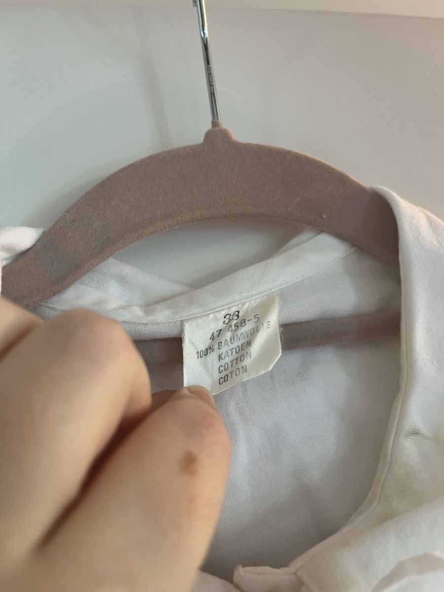 Blusen: Weisse Bluse mit Rüschen vintage coquette – Gebraucht aus Zürich von Closetbesties 2