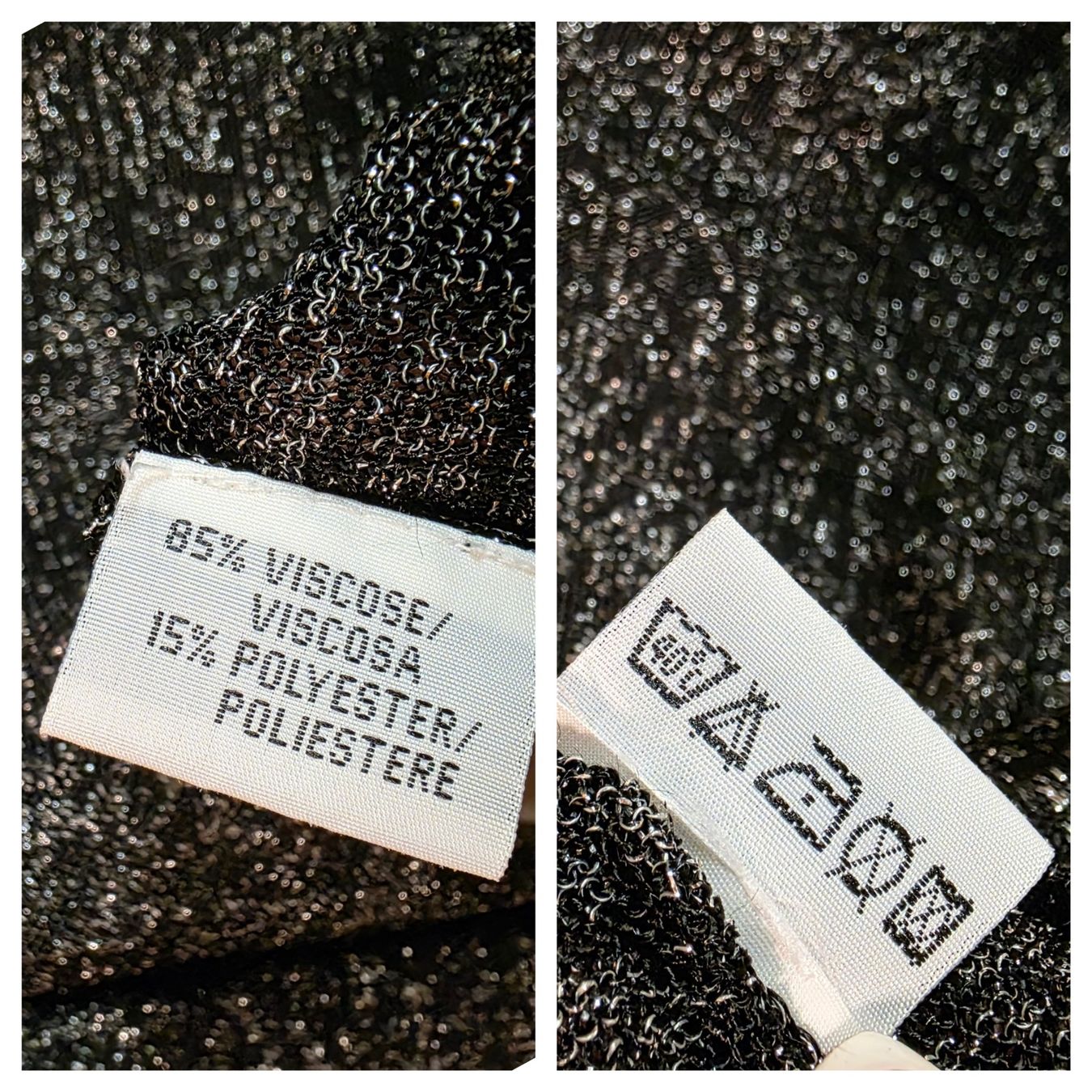 Pullover & Sweatshirts: Glitzerpullover schwarz silber Damen Gr. 40-L festlich – Gebraucht aus Wald ZH von CapLux 8