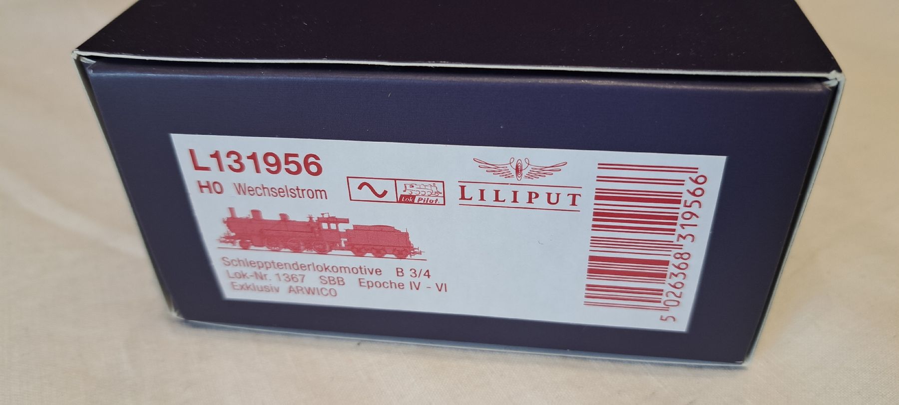 Liliput Modellini di ferrovie: Liliput Dampflok neu – Nuovo e nell'imballaggio originale da Urdorf venduto da Canyamel1 1