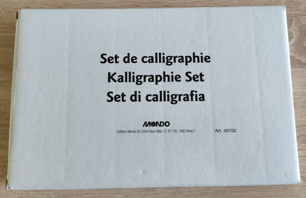 Kalligraphie Set Set de calligraphie Mondo (Gebraucht) in Grandson für ...