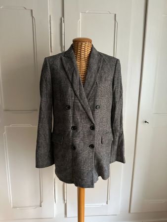 ZARA - Blazer grau kariert S