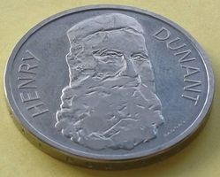 1978 Sonder-Fünfliber - Henry Dunant - 5 Franken Münze