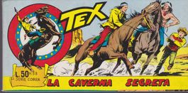 Italian comic strip TEX SERIE COBRA # 53 1966 LA CAVERNA SEG