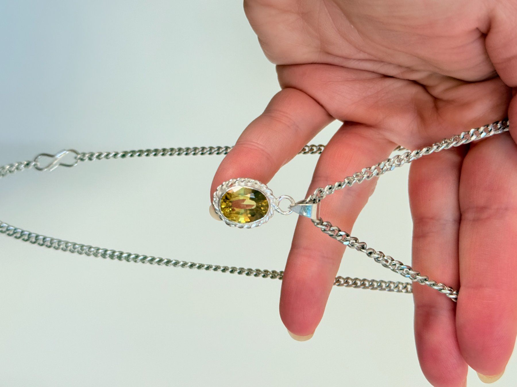 Catenine: 7.25 Ct Collier avec CERTIFICATE – Nuovo e nell'imballaggio originale da Genève venduto da AWWA 1