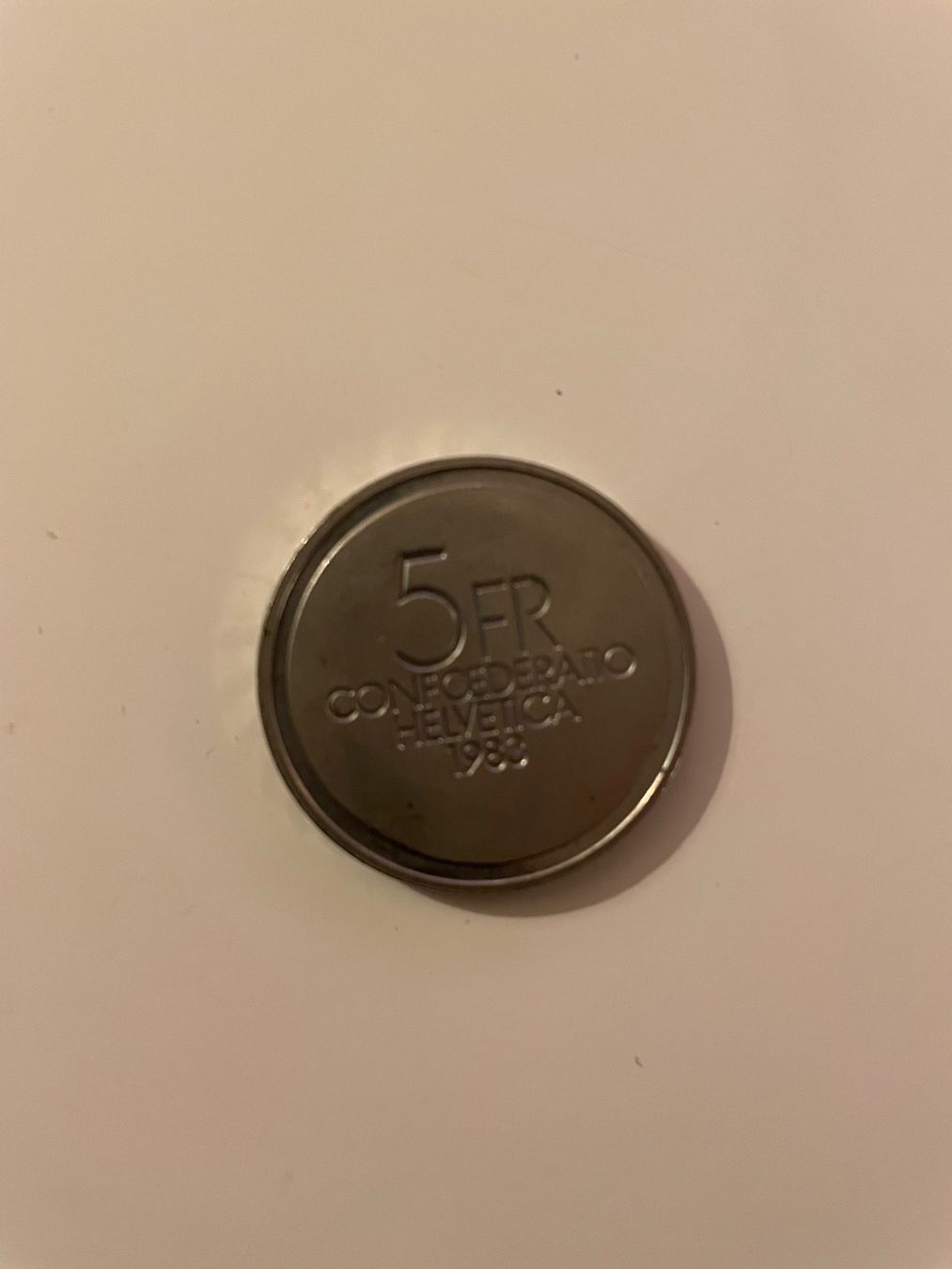 Tutti le monete: Pièce 5 francs Ernest Ansermet 1983 – Usato da Pully venduto da kaba07 1