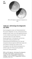 Taler, BRD 10 DM Gedenkmünze 1999 "50 Jahre Grundgesetz"🇩🇪