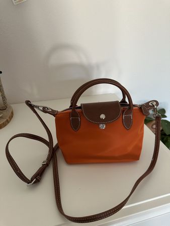  Tasche orange Handtasche guter Zus