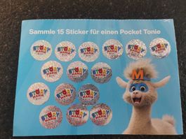 1x volle Karte / Story Mania Sticker 15 Stk.