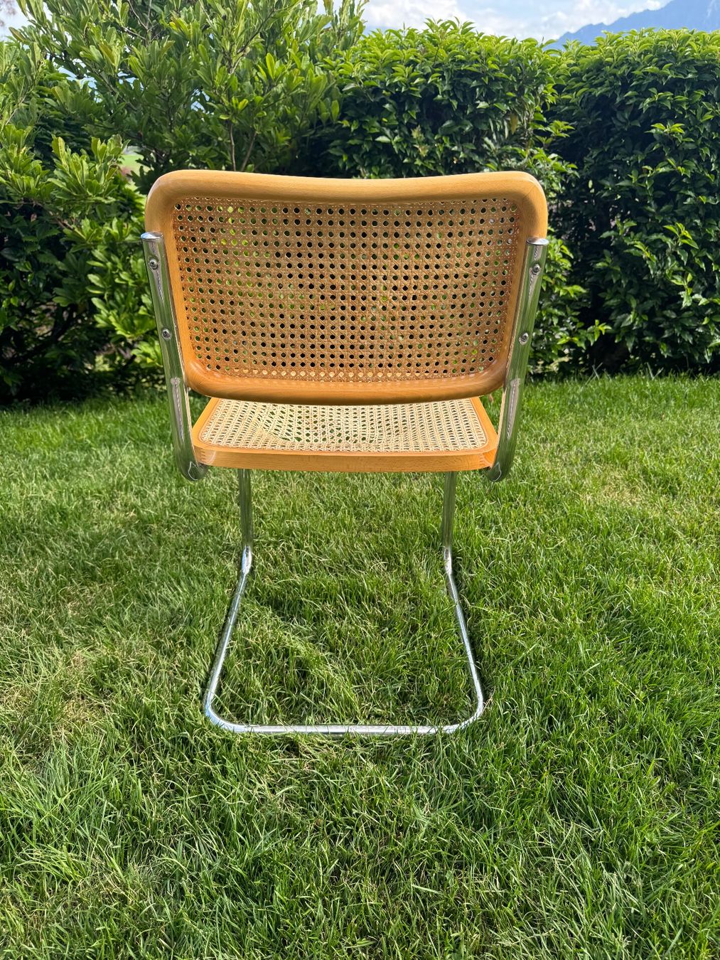 Sedie: Freischwinger Wiener Geflecht Stuhl Thonet – Difettoso da Steffisburg venduto da smocky17 4