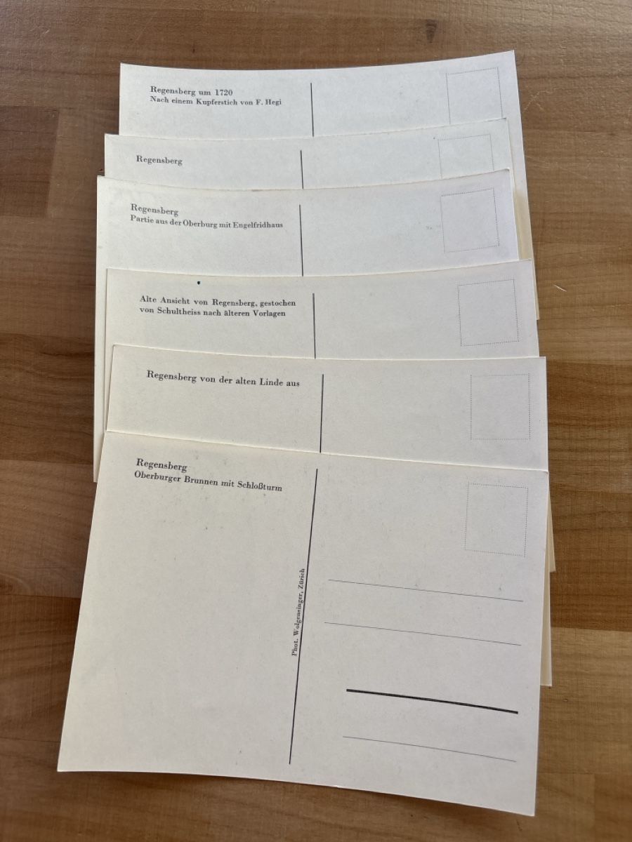 Cartoline postali: AK von Regensberg – Usato da Rümlang venduto da Kartenpost1 1