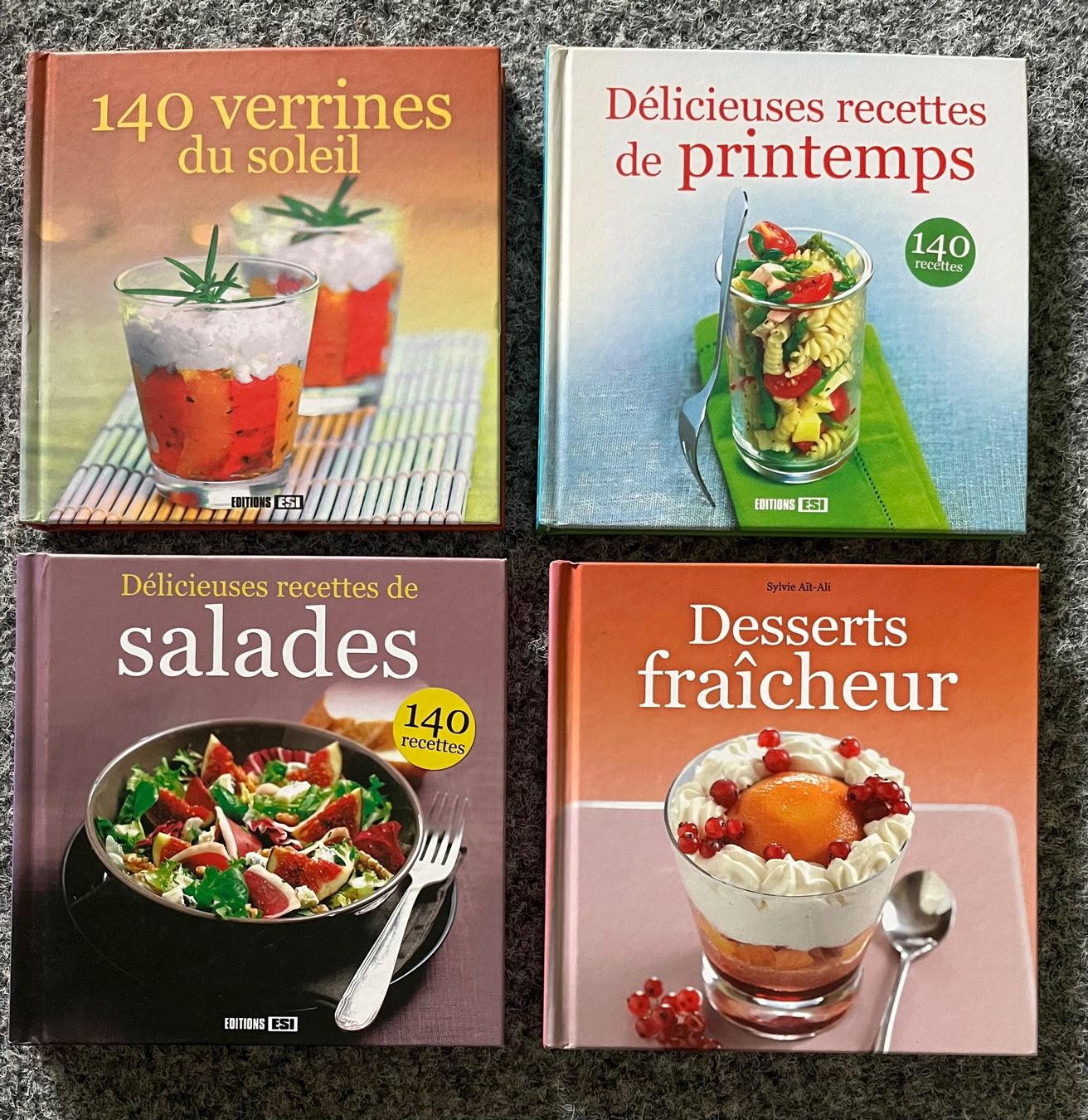 Bücher: 4 livres de recettes (collection) – Gebraucht aus Dombresson von joe_7p65
