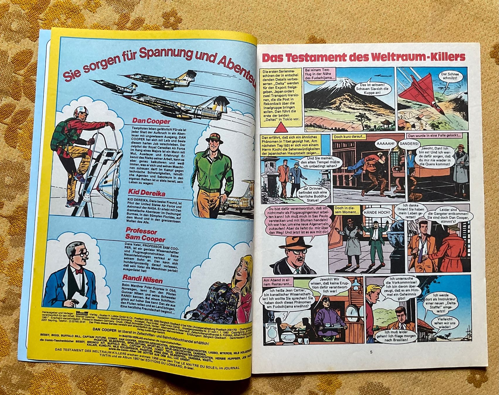 Comics: Dan Cooper der Testpilot Heft Nr 31 von 1983 ? – Gebraucht aus Endingen von nathan05 2