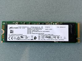 Micron SSD NVMe 256 GB