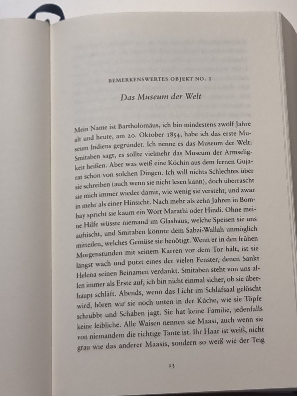 Libri: DAS MUSEUM DER WELT Christopher Kloeble Indien Abenteuer – Nuovo (secondo la descrizione) da Dürnten venduto da Bachtelrider_ 8