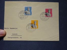 1944 Z-Nr. 259-261 FDC
