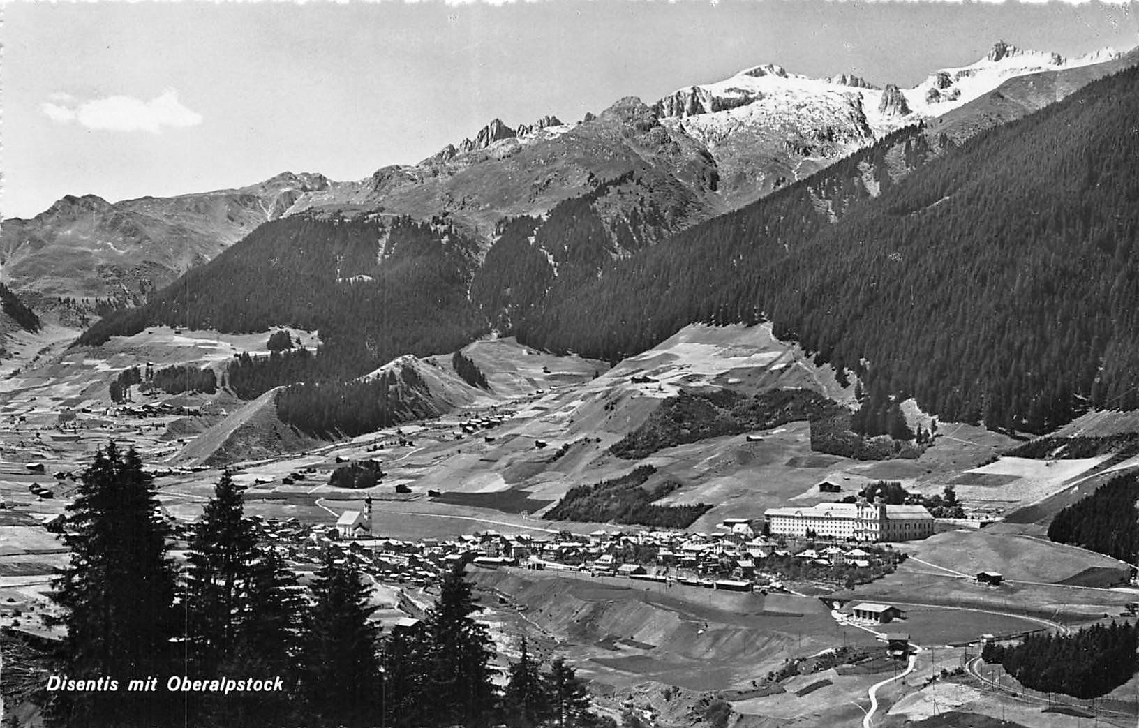 Cartoline postali: 2x Disentis – Usato da Ottikon b.Kemptth. venduto da Neptun1974 2